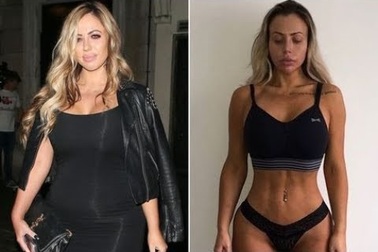 Holly Hagan thon thả sau khi giảm cân