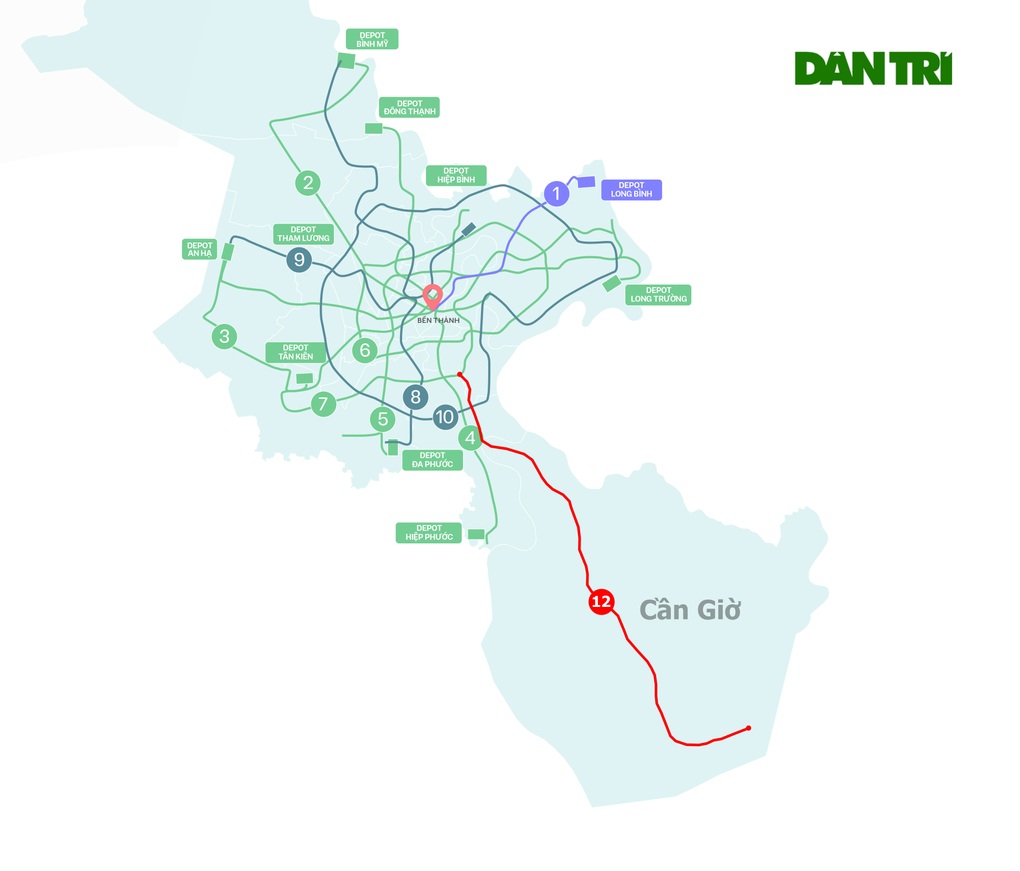 Đề xuất cho metro TPHCM - Cần Giờ hưởng chính sách đặc thù từ Quốc hội - 1 Đề xuất cho metro TPHCM - Cần Giờ hưởng chính sách đặc thù từ Quốc hội - 1