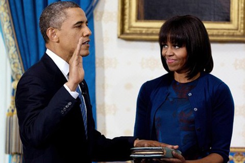 Tổng thống Obama tuyên thệ nhậm chức 