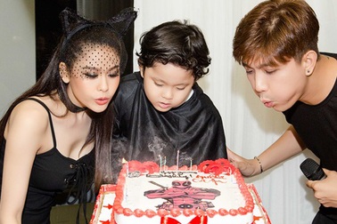 Trương Quỳnh Anh – Tim cùng tổ chức sinh nhật hoành tráng cho con trai