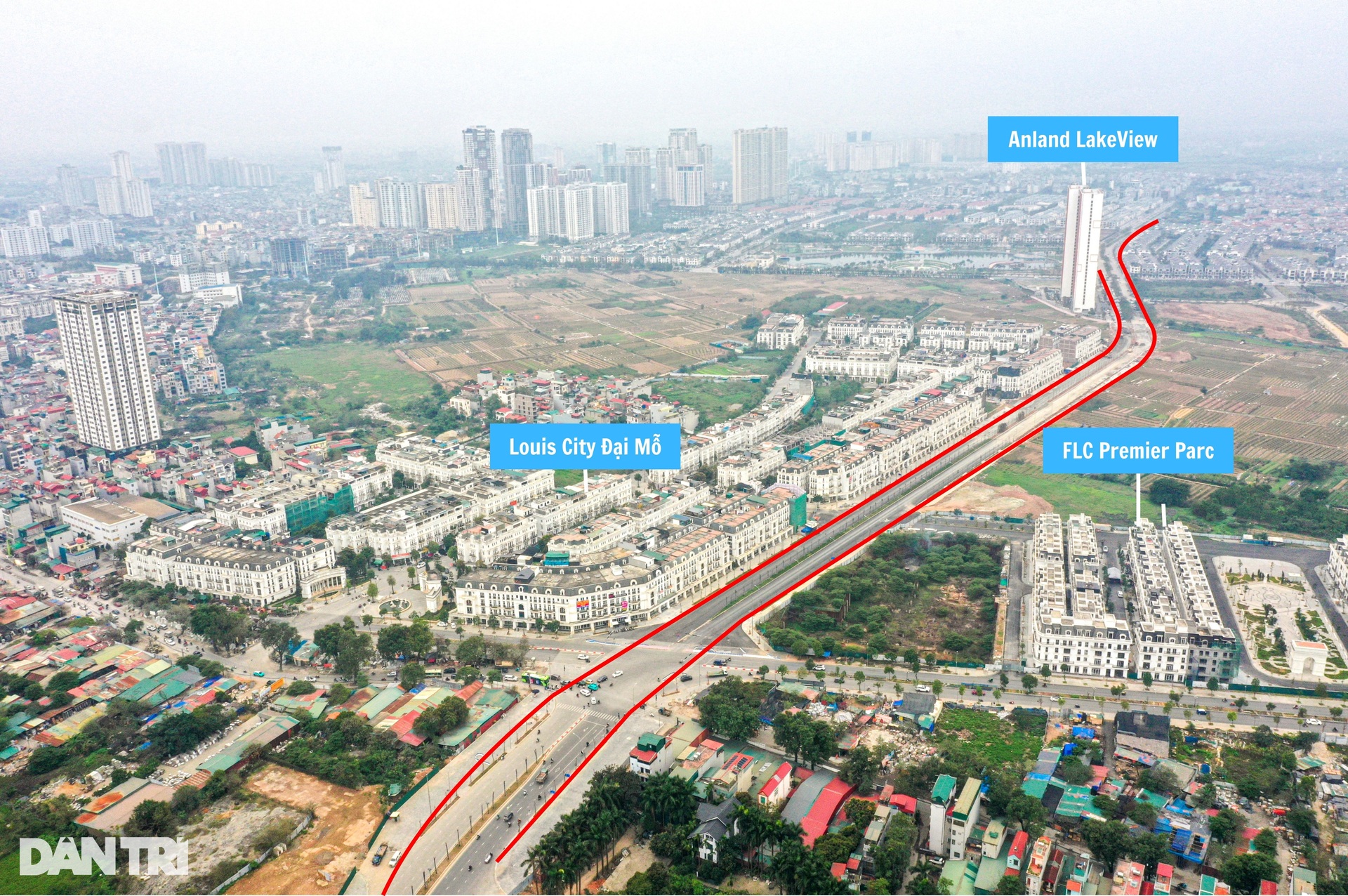 Tuyến đường gần 3km phía Tây Hà Nội đi qua loạt dự án bất động sản lớn - 7 Tuyến đường gần 3km phía Tây Hà Nội đi qua loạt dự án bất động sản lớn - 7