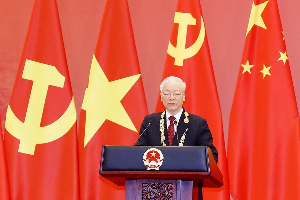 Chuyến thăm góp phần tích cực tăng cường tình đoàn kết 2 nước Việt - Trung - 1 Chuyến thăm góp phần tích cực tăng cường tình đoàn kết 2 nước Việt - Trung - 1