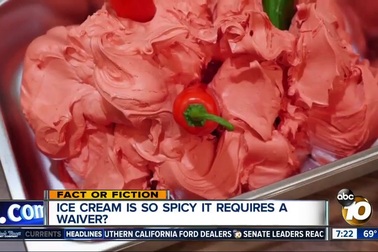 Thử thách lòng dũng cảm khi nếm thử món kem nguy hiểm nhất thế giới