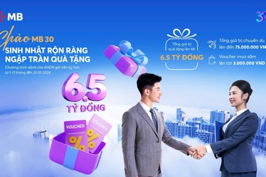 MB tung chương trình tri ân 30 năm đồng hành cùng doanh nghiệp Việt Nam
