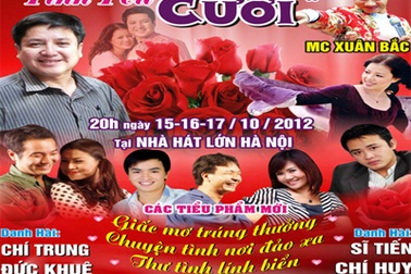 “Tình yêu cười” hài kịch giá vé siêu rẻ