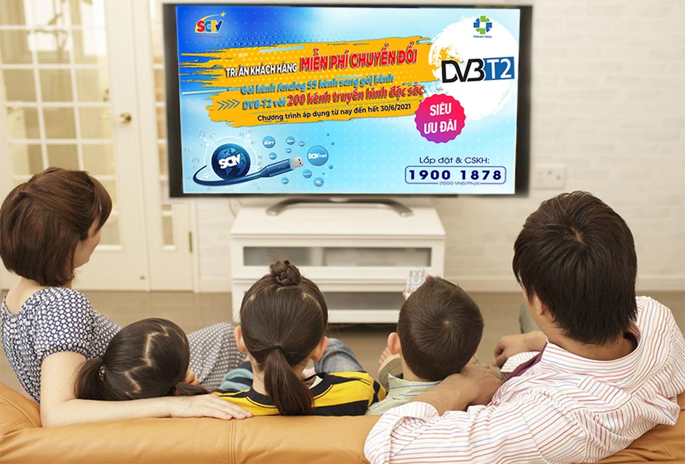 SCTV miễn phí chuyển đổi gói kênh Analog lên gói kênh DVB-T2 - 3 SCTV miễn phí chuyển đổi gói kênh Analog lên gói kênh DVB-T2 - 3