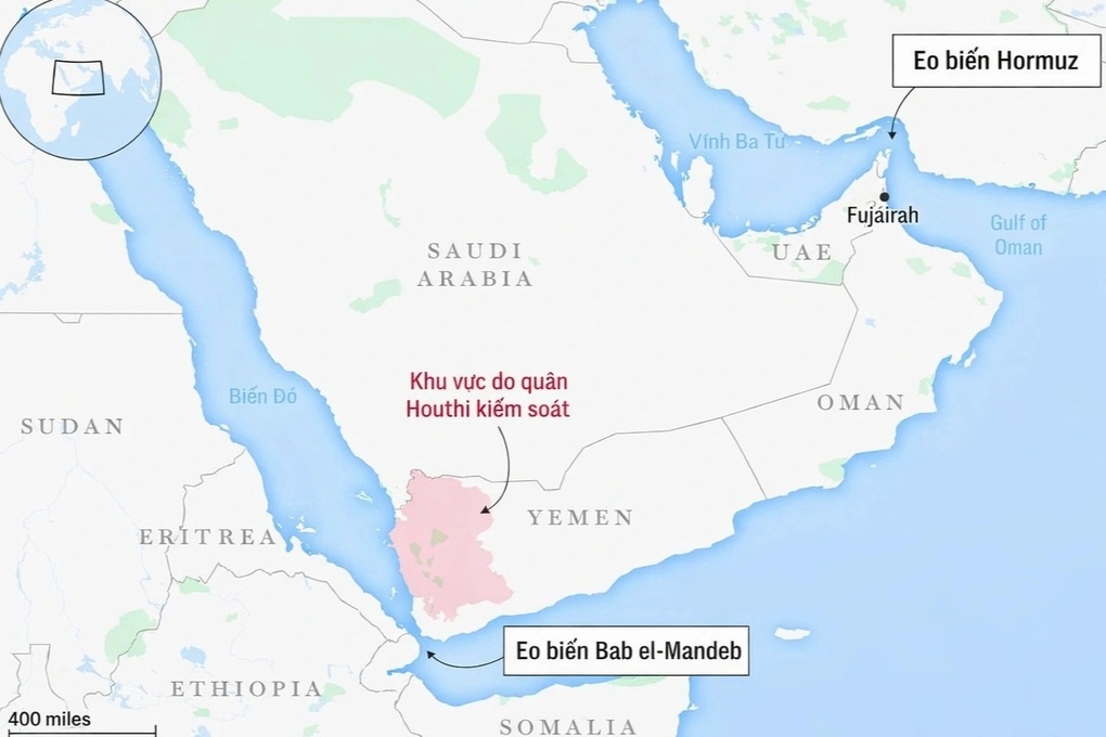 Houthi bắn tên lửa, tuyên bố cấm tàu Israel vào biển Đỏ - 2