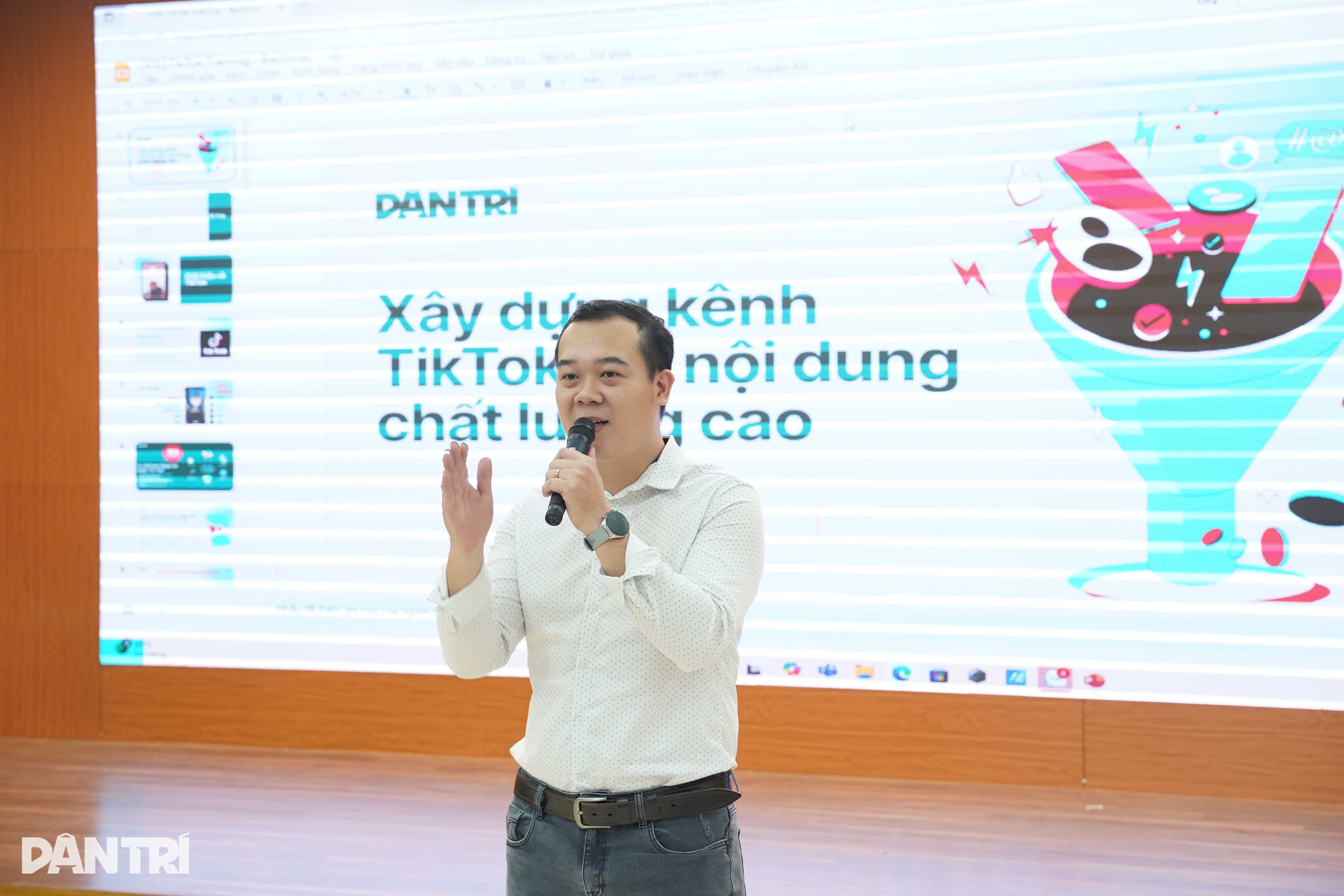 Báo Dân trí đào tạo truyền thông y tế trên TikTok cho y bác sĩ Bạch Mai - 3