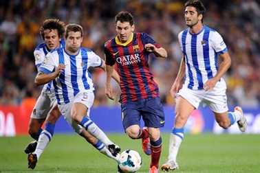 Barcelona - Sociedad: Rũ bùn đứng dậy