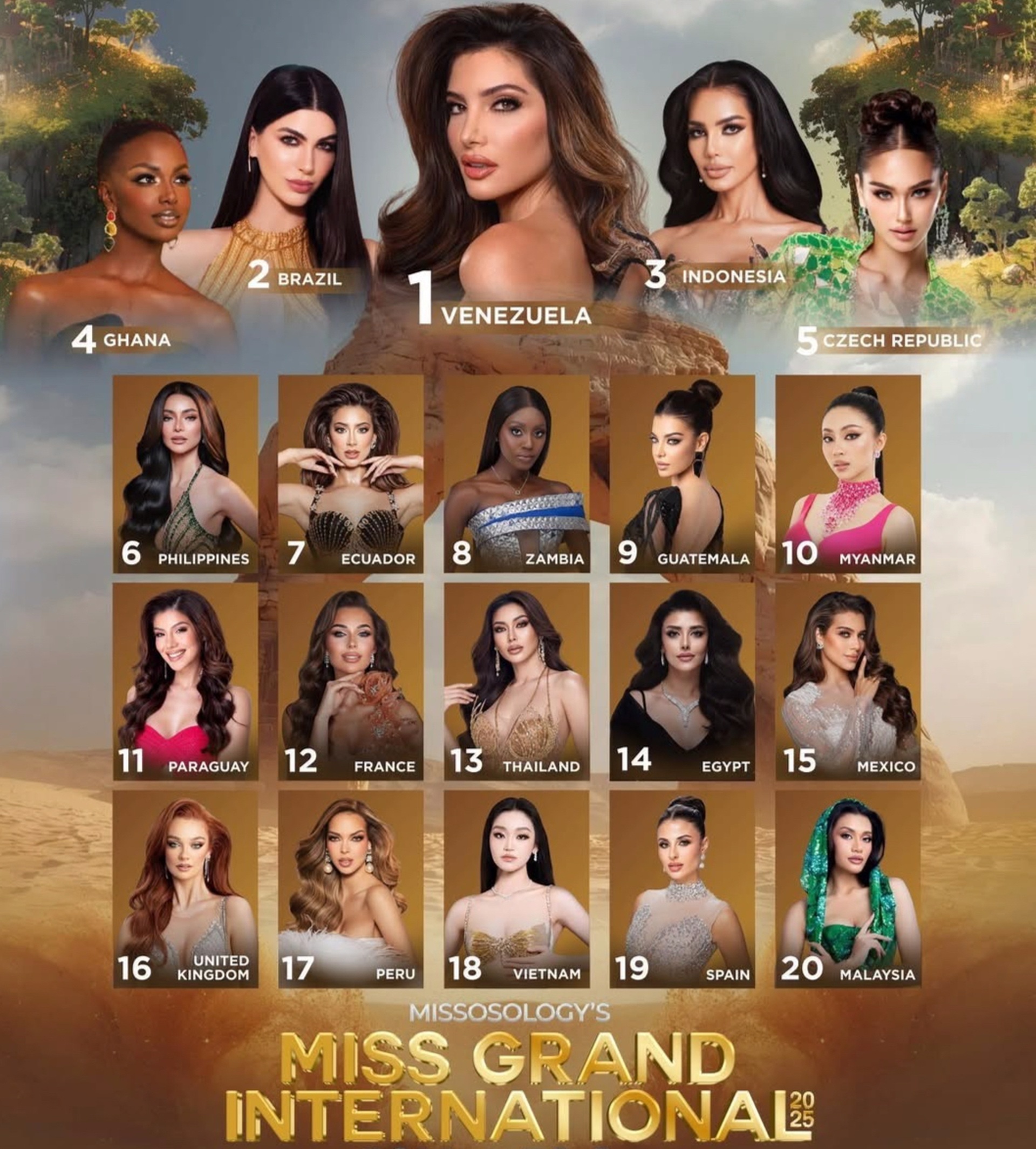 A szépség, akinek a 2025-ös Miss Grand International címet jósolták - 1 Người đẹp được dự đoán đăng quang Hoa hậu Hòa bình Quốc tế 2025 - 1