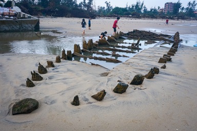 Đà Nẵng nhận chỉ đạo lập dự án khai quật tàu gỗ cổ ở biển Hội An