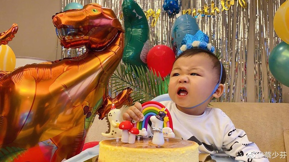 Thái Thiếu Phân hạnh phúc làm mẹ ở tuổi 47 - 4 Thái Thiếu Phân hạnh phúc làm mẹ ở tuổi 47 - 4