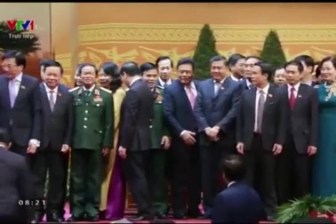 Video Ban Chấp hành Trung ương Đảng khóa XII ra mắt