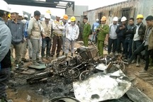 Hình ảnh ngổn ngang ở nhà máy Samsung Thái Nguyên sau vụ ẩu đả