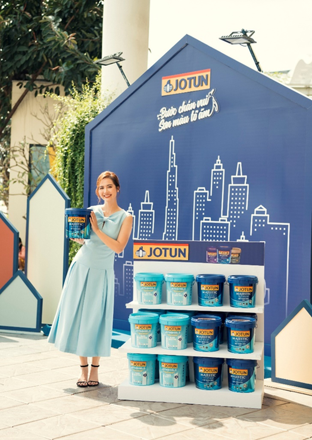 Khám phá 2 dòng sơn Jotun cao cấp tại Bước chân vui, sơn màu tổ ấm - 1 Khám phá 2 dòng sơn Jotun cao cấp tại Bước chân vui, sơn màu tổ ấm - 1