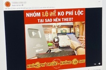 Quảng cáo lô đề tràn lan trên Facebook