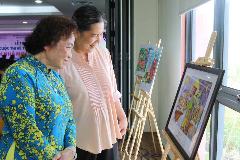 Hơn 200 tác phẩm được trao giải cuộc thi vẽ tranh Ngôi nhà mơ ước - 4