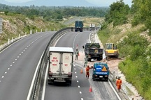 Cát tràn xuống cao tốc Vĩnh Hảo - Phan Thiết