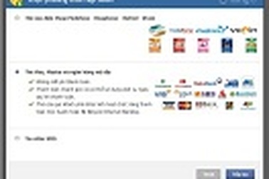 SohaGame tích hợp công cụ thanh toán trực tuyến hiện đại