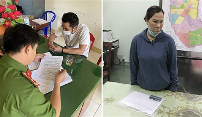  Các đối tượng tại cơ quan Công an