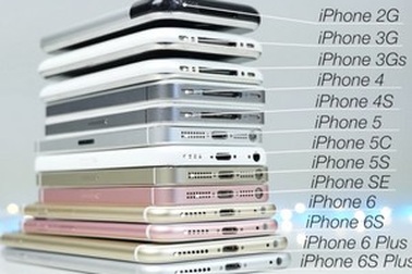 Video so sánh tốc độ và hiệu suất các phiên bản iPhone từ trước đến nay