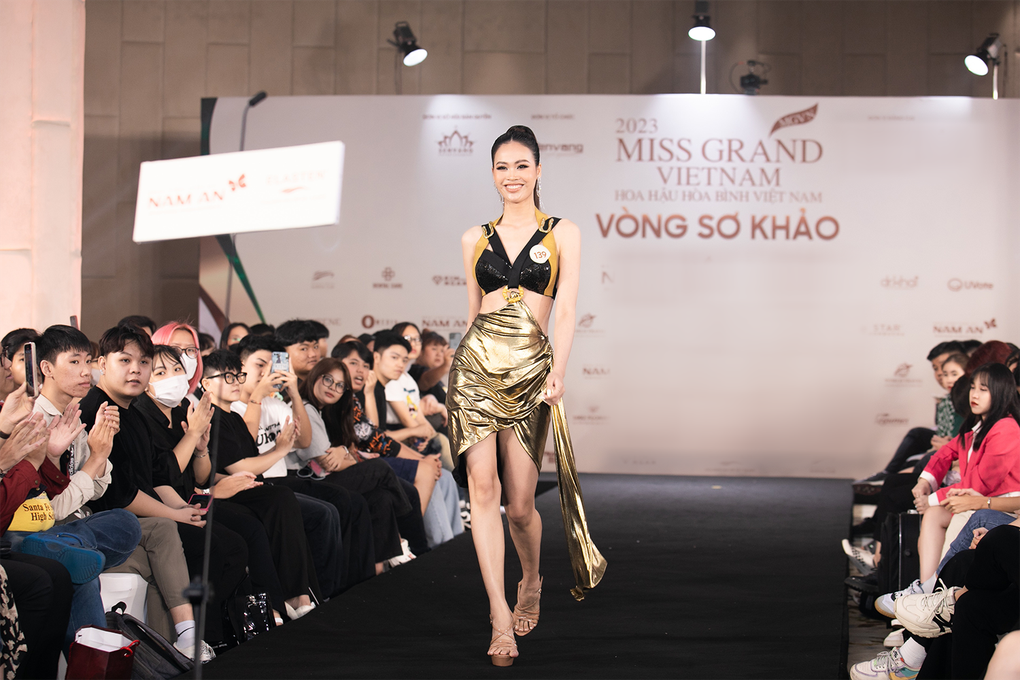 Sơ khảo Miss Grand Vietnam 2023: Thí sinh đọc thơ, nhảy gợi cảm khi hô tên - 4