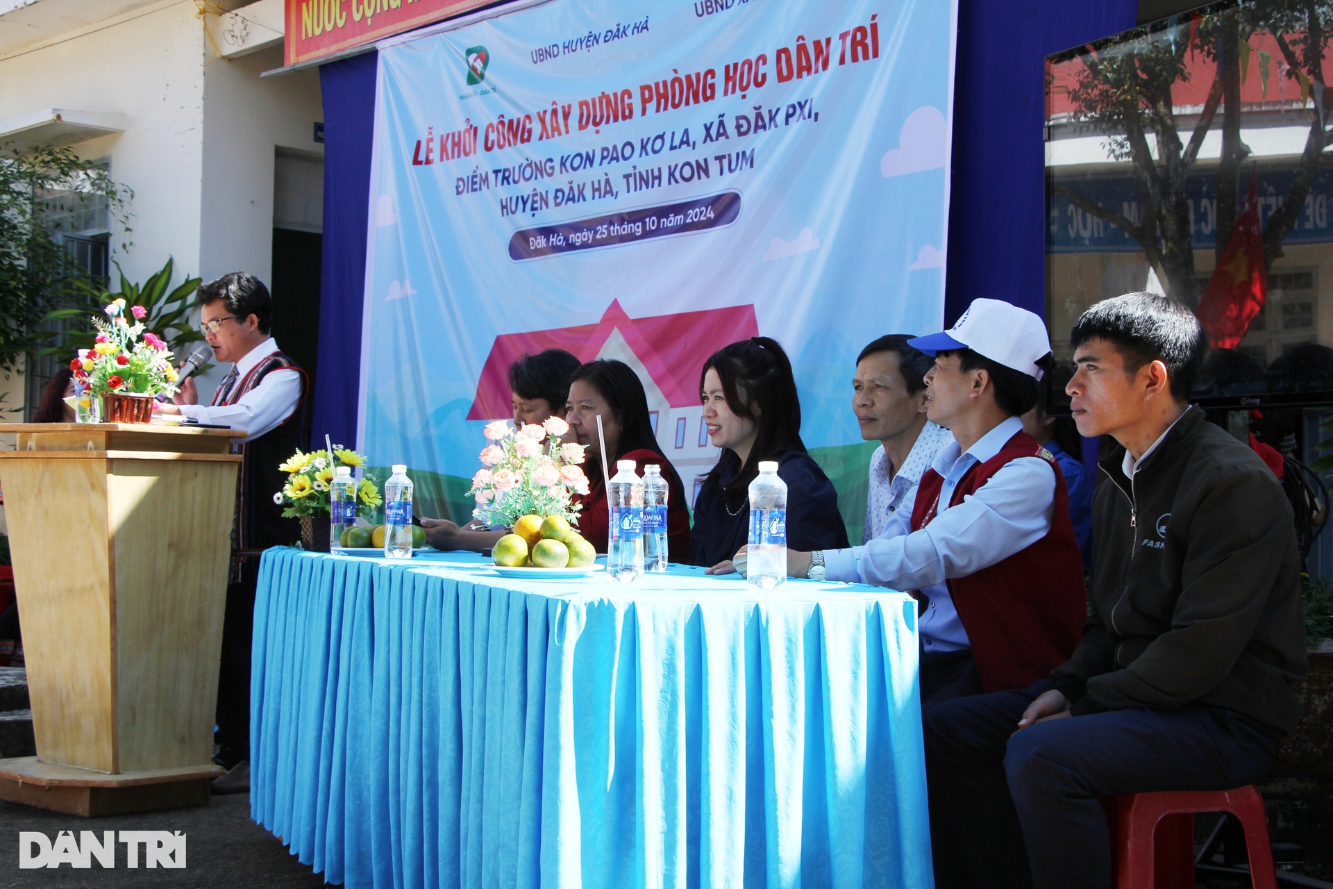 Khởi công công trình phòng học Dân trí ở vùng khó khăn tỉnh Kon Tum - 3 Khởi công công trình phòng học Dân trí ở vùng khó khăn tỉnh Kon Tum - 3