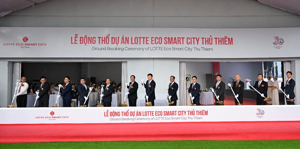 Tập đoàn Lotte khởi động dự án Lotte Eco Smart City Thủ Thiêm - 1 Tập đoàn Lotte khởi động dự án Lotte Eco Smart City Thủ Thiêm - 1