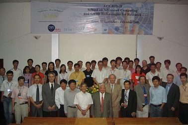 Khai giảng Lớp học về Tính toán nâng cao và Công nghệ tính toán lưới dành cho nghiên cứu