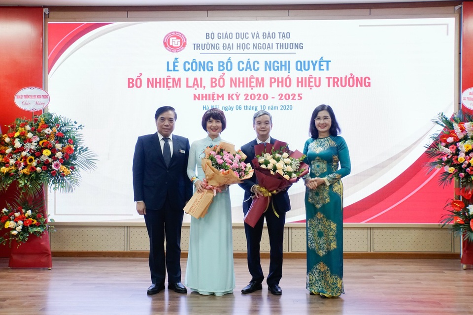 Trường ĐH Ngoại thương bổ nhiệm Phó Hiệu trưởng mới - 1 Trường ĐH Ngoại thương bổ nhiệm Phó Hiệu trưởng mới - 1
