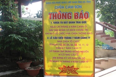 Nhiều nhà chùa không tổ chức lễ Vu lan để phòng dịch Covid-19