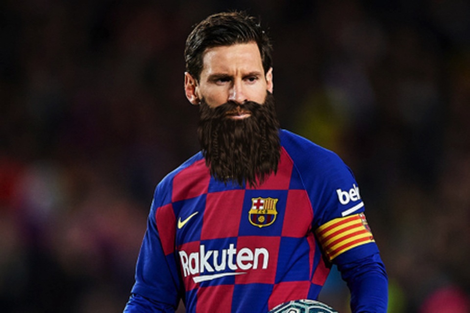Ảnh hài hước C.Ronaldo, Messi hoá râu ria xồm xoàm vì cách ly - 7 Ảnh hài hước C.Ronaldo, Messi hoá râu ria xồm xoàm vì cách ly - 7
