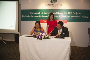 Khách sạn Sunway triển khai dự án hợp tác hỗ trợ trẻ em khó khăn ở Việt Nam