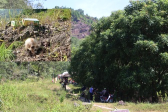 Phát hiện hộp sọ, nhiều phần nghi xương người trên núi