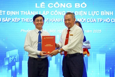 EVNHCMC thành lập 9 công ty điện lực mới sau sáp nhập