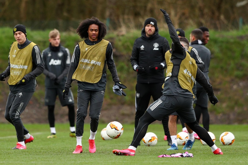 Các cầu thủ Man Utd tự tin chuẩn bị tiếp đón Club Brugge - 4 Các cầu thủ Man Utd tự tin chuẩn bị tiếp đón Club Brugge - 4