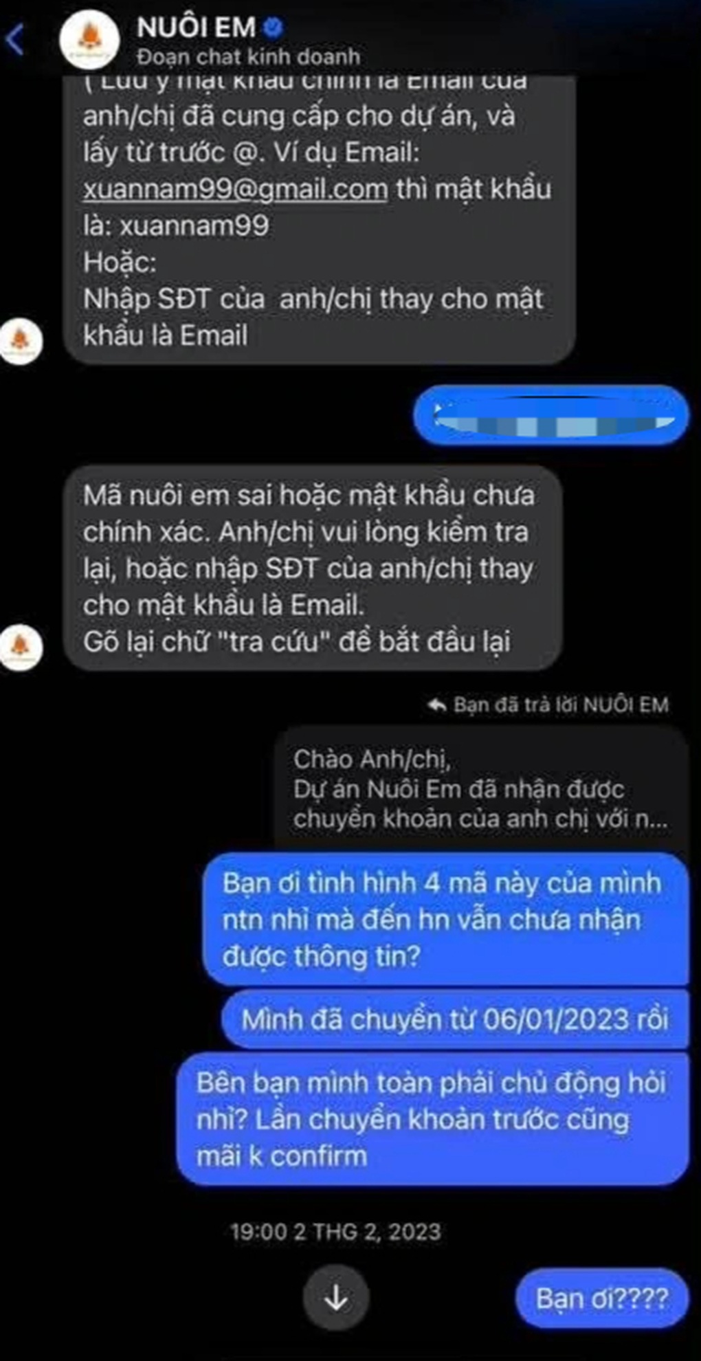 Hàng loạt người tá hỏa phát hiện: Chuyển tiền Nuôi em... cùng 1 mã - 3 Hàng loạt người tá hỏa phát hiện: Chuyển tiền Nuôi em... cùng 1 mã - 3