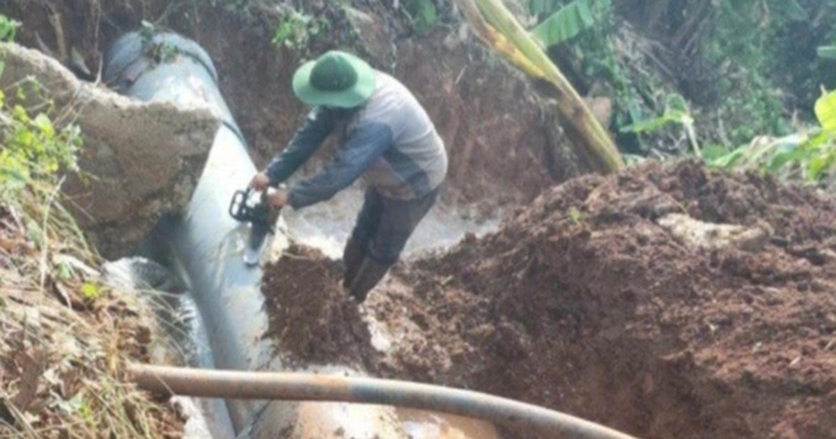 Dự án cấp nước 72 tỷ đồng vỡ ống liên tục: Công an đề nghị cung cấp hồ sơ