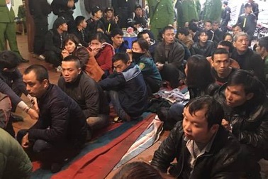 Triệt phá ổ đánh bạc quy mô lớn tại Hà Nội