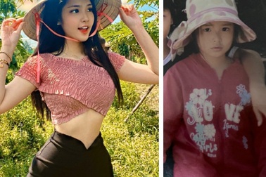 Nữ sinh lai Việt - Trung xinh đẹp, sở hữu vòng eo 56cm