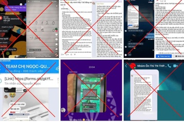 Nửa đêm có tin đồn thất thiệt "lộ đề thi tốt nghiệp THPT", công an vào cuộc