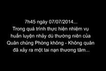 Những thước phim đặc biệt về người lính hy sinh trên máy bay Mi-171
