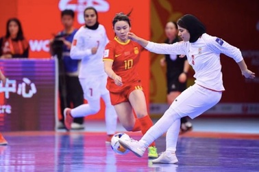 Thua Iran, đội tuyển futsal nữ Trung Quốc tan mộng dự World Cup