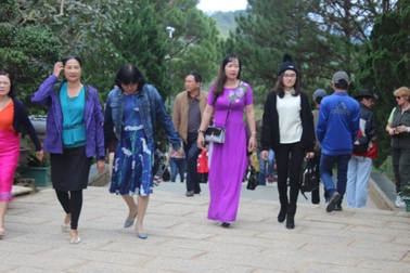 Đà Lạt “hút” khách dịp Tết dương lịch 2017