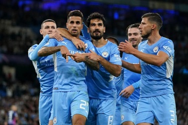 Man City bất ngờ thắng đậm 6-3 trước RB Leipzig