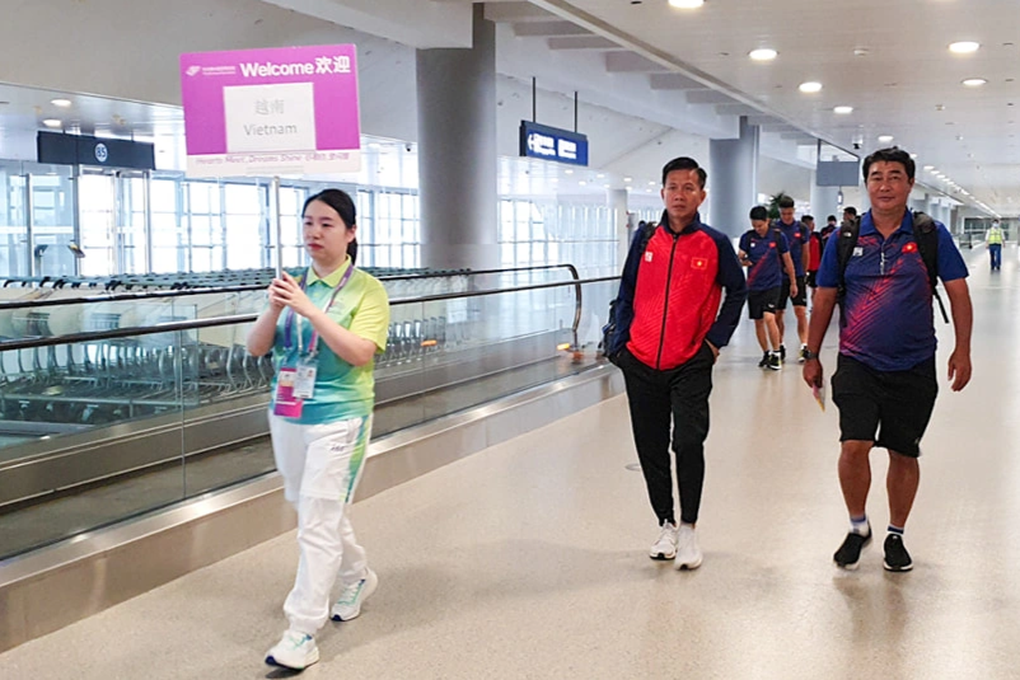 Olympic Việt Nam có mặt ở Trung Quốc, sẵn sàng chinh phục giấc mơ lớn - 1 Olympic Việt Nam có mặt ở Trung Quốc, sẵn sàng chinh phục giấc mơ lớn - 1