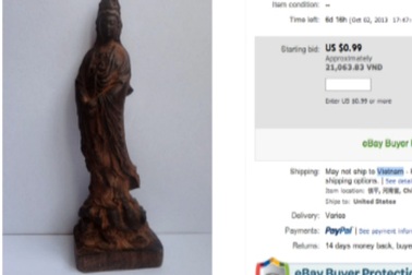 Cổ vật quốc gia "chảy máu" tràn lan trên mạng