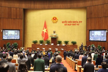 Khai mạc kỳ họp thứ 4 Quốc hội khóa XV
