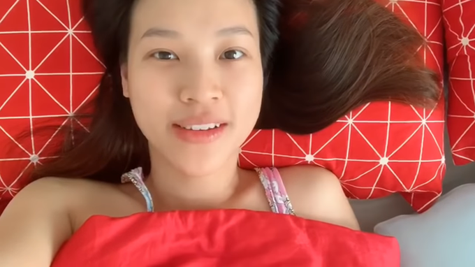 Hoàng Oanh tự cách ly khi mang bầu - Ảnh 1. Hoàng Oanh tự cách ly khi mang bầu - Ảnh 1.