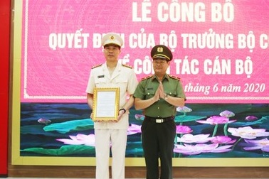 Trưởng phòng - Cục Cảnh sát Kinh tế làm Phó Giám đốc Công an tỉnh Nghệ An